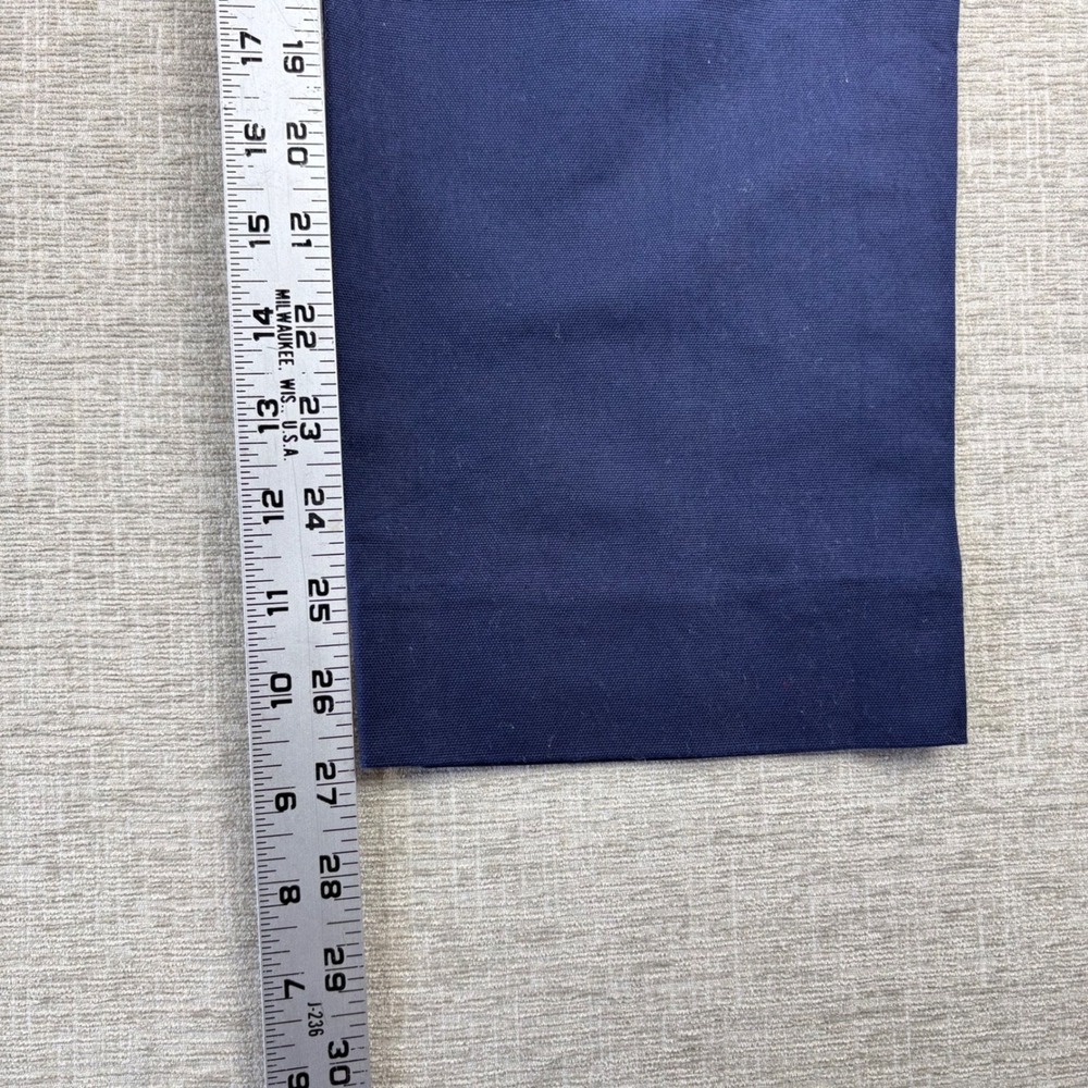 Gap Womens Size 4A True Straight Navy Blue Stretch Trousers Pants - Picture 8 of 9